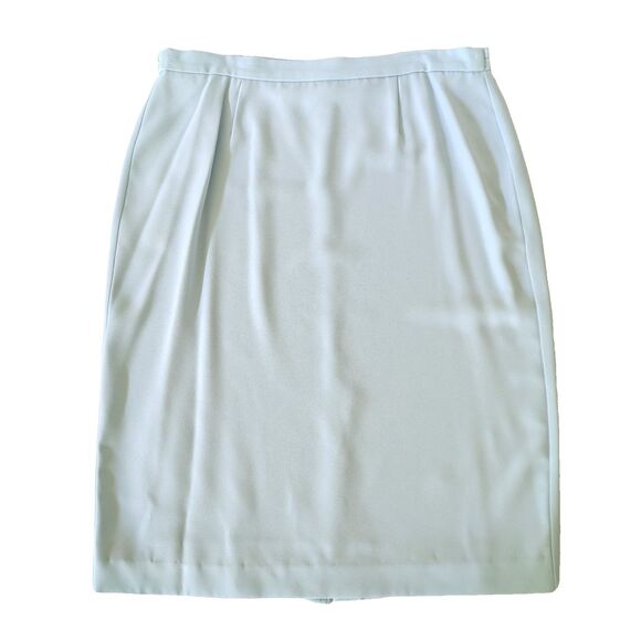 Moshita Couture 2PC Baby Blue Beaded Jacket and Skirt Embellished Jacket Insert - Picture 5 of 15